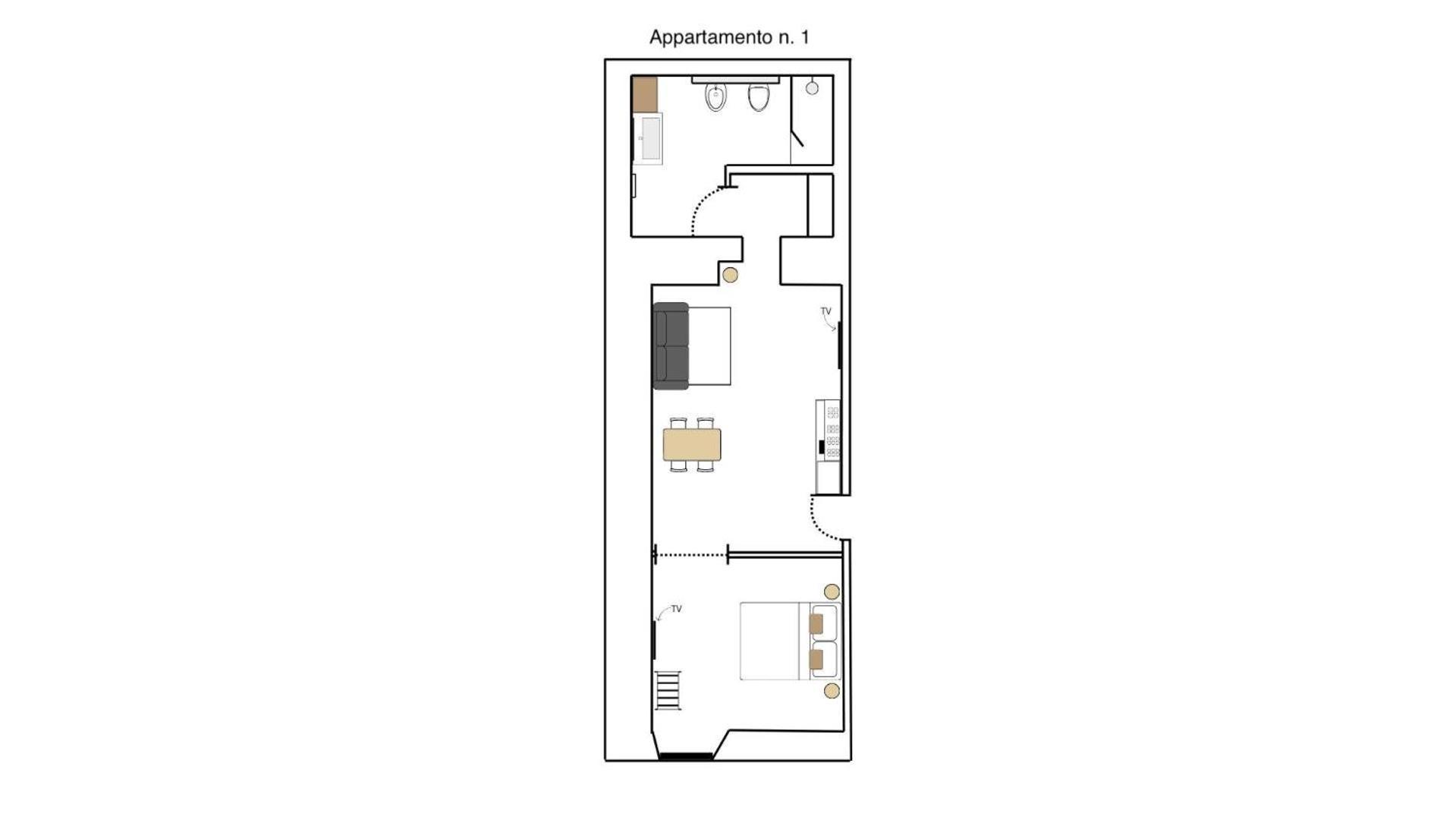 Tezone Seven Apartments Верона Экстерьер фото